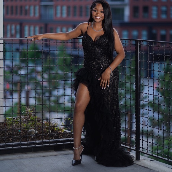 Dresses & Skirts - Beautiful Prom Dress with slit on right leg. Compliments guaranteed!